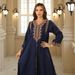 Muslim Abaya Women's Clothing Dubai Turkish Embroidered Robe_ecoleips.com