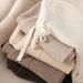 Aria Basics French Style Elastic Waist For Women, 100% Pure Wool Wide-Leg Pants, Autumn And Winter High-End Feel, Center Seam Warm_ecoleips.com