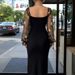Women's Elegant Sweetheart Neck Floral Embroidered Sheer Mesh Bodycon Midi Dress – Summer Party Gown 2026_ecoleips.com