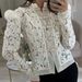 Summer New Arrival Women's Slim Fit Blouse Lace Crochet Stand Collar Fashion Elegant Commuter Style_ecoleips.com