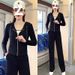 Fashionable Casual Suit For Women, New Spring/autumn 2025 Model, Petite-sized Cardigan With Hood, Age-reducing_ecoleips.com