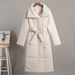 girl Girl Cross-Border Jacket European And American 2025 Winter New Loose Casual Warm Long Stand Collar Cotton Coat_ecoleips.com