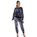 Women's Clothing Elegant Beaded Two-Piece Suit – V-Neck Jacket & High-Waisted Trousers Set"_ecoleips.com