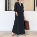 In Stock 2024 European And American Style Cotton Linen Solid Color Turn-down Collar Sleeve Pocket Simple Loose Casual_ecoleips.com
