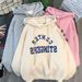 Plus-size Women's Sweatshirt, Loose Fit, Casual Style, Autumn And Winter Korean Version, Fleece-lined, Thickened,_ecoleips.com