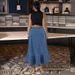 Women's Clothing Plus Size Women's Fishtail Skirt With Elastic Waist Fashion Long Skirt For Women For Formal & Casual For Women_ecoleips.com