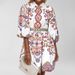 Women's Bohemian Ethnic Style Printed Dress Lantern Sleeve Spring New Arrival European American Fashion Cross Border E Commerce_ecoleips.com