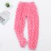 Sleep Bottoms Women Dot Flannel Winter Soft Warm Comfortable Womens Pajama Pants Leisure Sleep-pants Couples Korean Style Trendy_ecoleips.com