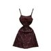 Luxury Sequin Slip Dress For Women – Elegant Backless Design, Waist-Slimming Fit, High-End Party Wear_ecoleips.com