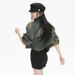 Orange Silk Women's Clothing # American Fashion Brand Denim For Women In Spring Summer Design Sense Washed And Worn_ecoleips.com