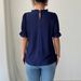Women's Clothing Simple Fashion Style Lace Collar Hollow Shirt Women's Clothing Spring And Summer_ecoleips.com