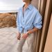 Women's Solid Color Casual Long Sleeved Cardigan Jacket Autumn Winter New Style Top Shirt Clothing_ecoleips.com