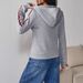 AD685 Women's Parisian Artistic English Letter Print European And American High Street Loose Trendy Hooded Sweatshirt_ecoleips.com