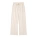 Suitable For All Seasons Fashion 2024 Summer New Style Women's Linen Straight Pants_ecoleips.com