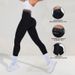 Women's Clothing High Elastic Nude Yoga Pants Hip High Waist Hip Lifting Sports Fitness Pants Abdomen Tight Yoga Pants_ecoleips.com