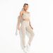 Women's Clothing Tight Yoga Pants Vest Sports Fitness Suit Top Long Sleeve Women Seamless Yoga Clothes_ecoleips.com