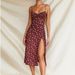 Women Floral Print Backless Bodycon Suspender Mini Dress Slim Fit Fitted Hip Wrap Strap Dress For Ladies Casual Daily Wear_ecoleips.com