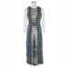 Women’s Clothing women's denim suits, cross border women's fashion, personalized hand worn vest, high slit denim skirt suit_ecoleips.com