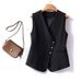 Aria Basics European And American Foreign Trade Independent Site Cross-border 2025 Spring New Women's Casual Solid Color_ecoleips.com