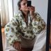 Cross-Border Floral European And American 2026 Autumn Winter New Fashion Warm Fuzzy Sweatshirt Fleece Top For Women_ecoleips.com