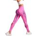 Women's Clothing High Waist Tie Dyed Hip Lifting Quick Drying Fitness Pants For Running Hollow Peach Hip Lifting Training Nine Point Yoga Pants_ecoleips.com