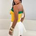 Brazilian Letter Embroidered Vest for Women Sexy Hot Slim Fit Strapless Top 2026 New Export Product by AliExpress_ecoleips.com