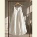 Women's Clothing This Year's Popular Pear-Shaped High Waist Slimming Flower Bud Skirt Unique Chic White Skirt Spring_ecoleips.com