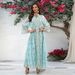 Modest Abaya Dress Premium Dubai-Inspired Kaftan Dress - Elegant Embellished Abaya With All-Over Print & Rhinestone Details, Loose Fit Long Sleeve_ecoleips.com