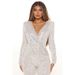 Women's Clothing Sequin Jumpsuit Sequin Sexy Deep V Neck Jumpsuit_ecoleips.com