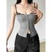 Cross-border European And American Style 2025 Summer New Women's Clothing Retro Lace Backless Slim-fit Pure Desire_ecoleips.com