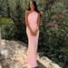 ng2510292 New European And American Women's Fashion Sexy One-shoulder Back-tie French-style Long , Slim-fit Fishtail Seaside_ecoleips.com