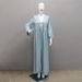 XQY500202 Middle East Spring And Summer New Style Sequin Hot Diamond Fashion Urban Casual Jacket Robe Without Headscarf_ecoleips.com