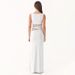 Summer Women's Dress European American Style Solid Color Semi Transparent Hollowed out Lace Twisted Waistband Cross Border Trade_ecoleips.com