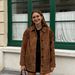 Women’s Suede Lapel Jacket – Retro Single-Breasted Button Blazer | Casual & Elegant Outerwear With Classic Notch Collar_ecoleips.com