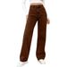 Women's High-Waisted Wide Leg Jeans – Stretch Denim, Distressed & Washed, Straight Fit, Comfortable Streetwear For Summer & Fall_ecoleips.com