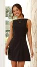 Sexy Backless Pencil Skirt - Women's High Neck Bodycon Skirt For Night Out & Party_ecoleips.com