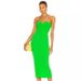Verve 2025 Summer Women's Strapless Sleeveless Backless Rose Red Split Long Dress_ecoleips.com