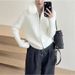 Aria Basics Aria Basics KANING Solid Color Fur Collar Double Zipper Knit Cardigan 2026 Autumn/Winter New Design European And American Style_ecoleips.com
