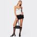Women's Clothing Hot Girl Small Vest Satin Satin Lace Suspender Top_ecoleips.com