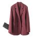 2025s 2025 New Korean Version High-end Casual Versatile Temperament, Age Reducing Female Internet Celebrity Small Suit Jacket,_ecoleips.com