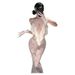 Yeqin Sexy Lingerie Pure Desire Lazy See-Through Nightdress Plus Size Lace Passionate Deep V Low-Cut Backless Set 7761_ecoleips.com