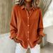 Aria Basics Aria Basics 2026 New Autumn Winter Women's Corduroy Casual Shirt For Cross-Border European And American Foreign Trade,_ecoleips.com