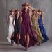 Vintage Boho Floral Print Wrap V-Neck Flounce Hem Zip Front Maxi Dress For Women - Elegant & Comfortable Summer Beach Dress_ecoleips.com