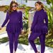 Women's Clothing Arabic Large Size Black Conservative Sun Protection Sports Swimsuit High Collar Long Sleeve Diving One Piece Swimsuit_ecoleips.com