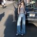 Wholesale American Retro Low-waist Loose Wide-leg Pants For Women, Versatile Spring-summer Straight Jeans, Extra-long_ecoleips.com