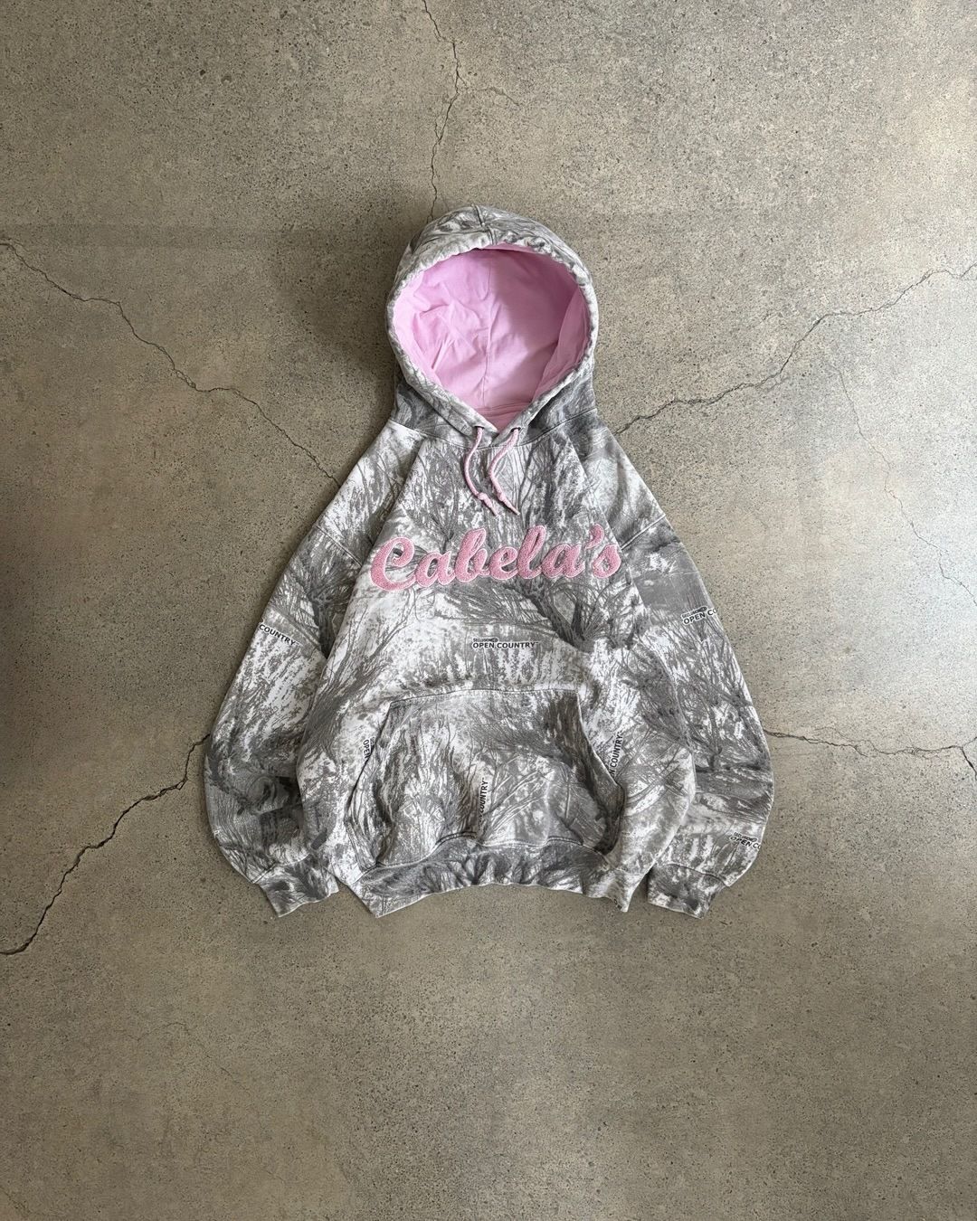 Unisex Camouflage Hoodie European American Style Trendy Loose Fit Towel Style Sweatshirt Unique Hip Hop Design for Women_ecoleips.com