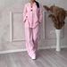 Summer Women's 2 Piece Set Cotton Linen Shirt And Loose Pants High Waist Plus Size New Arrival_ecoleips.com