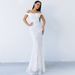 Women's dress sexy sequined tube top floor-length banquet party evening dress fishtail long skirt_ecoleips.com