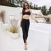 Women's Clothing Conservative Zipper Swimsuit Three Piece Set Full Coverage Sun Protection Top Tight Pants Split Swimsuit With Chest Pads_ecoleips.com
