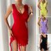 Diyun European And American Foreign Trade Women's Clothing 2024 Spring/Summer Y2K Solid Color Elegant_ecoleips.com